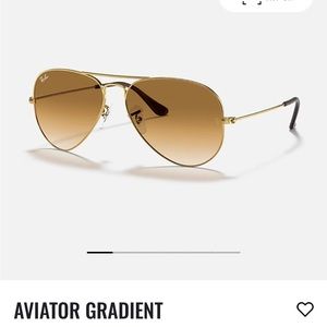 Ray-Ban Aviator Gradient with case